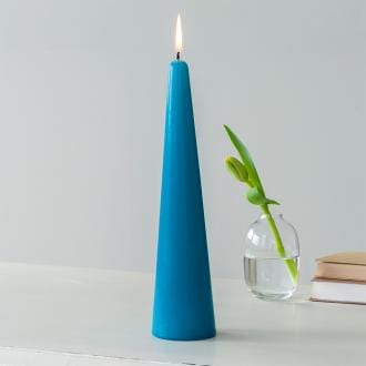 Cone Candle - Cone Dark Blue / Tall 22914