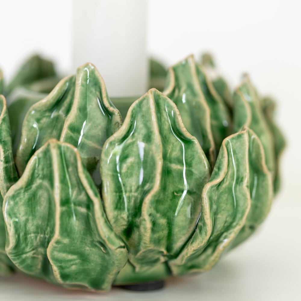 Candles Candle Holder - Artichoke Green, Dinner 24524
