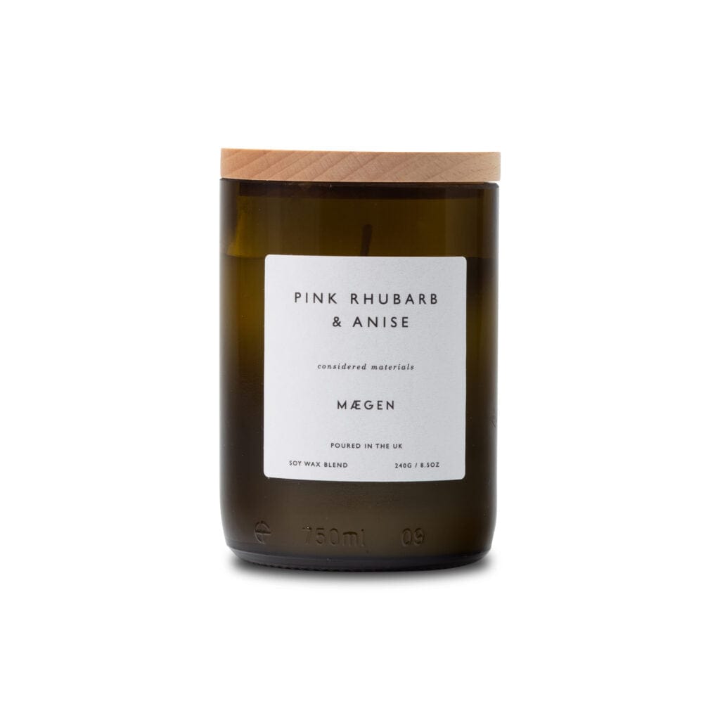 All Year Candles - Orchard 9 oz Pink Rhubarb & Anise 21139