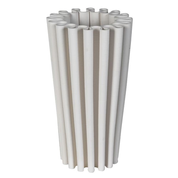 Vases & Jugs Ceramic Ripple Vase - Off White 27669