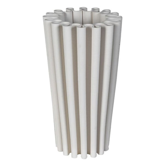 Vases & Jugs Ceramic Ripple Vase - Off White 27669