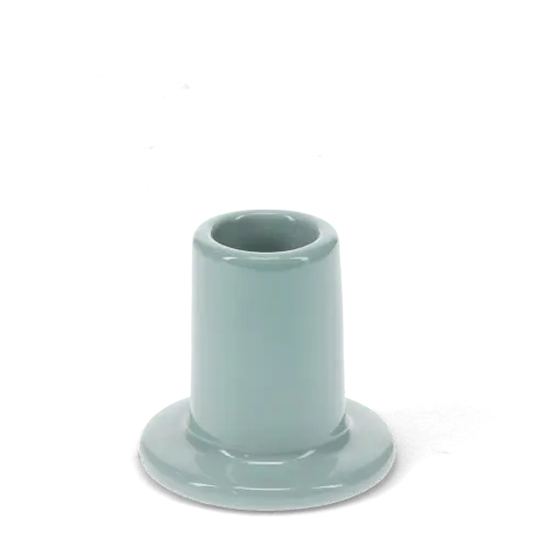 Candles Ceramic Tube Candle Holder Sea Foam 26073
