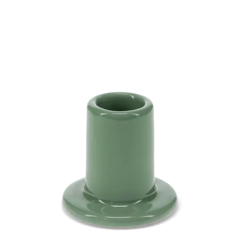 Candles Ceramic Tube Candle Holder Tarragon 26071