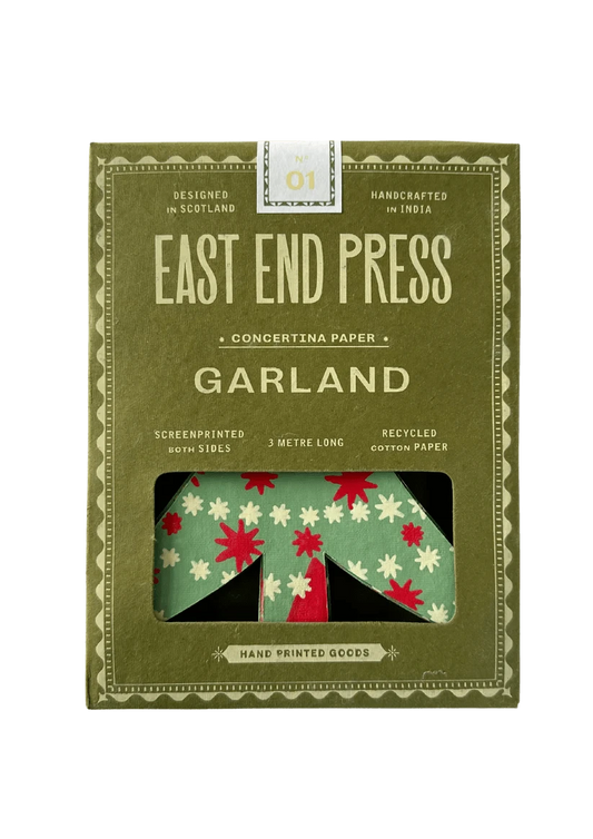Greetings Cards & Stationery Christmas Trees Concertina Garland 26131