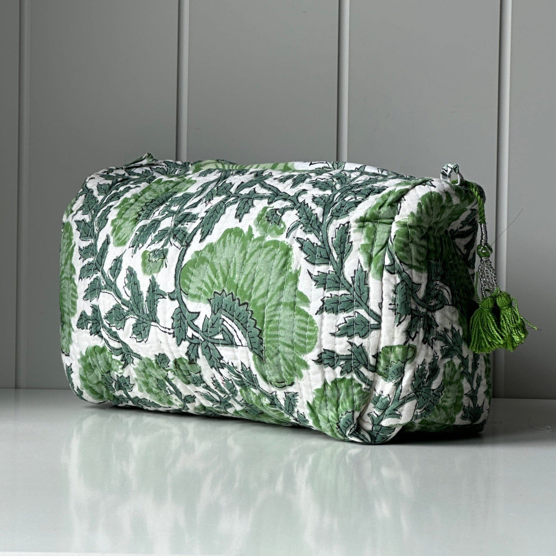 Lifestyle Cosmetics Bag - Green Botanical