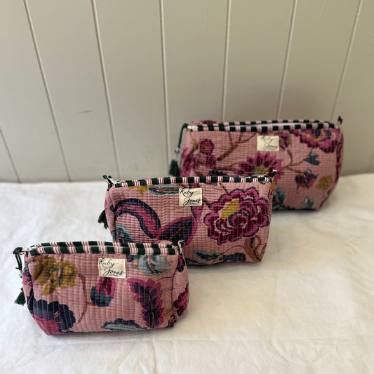 Cosmetics Bags Cosmetics Bag - Plum Botanical