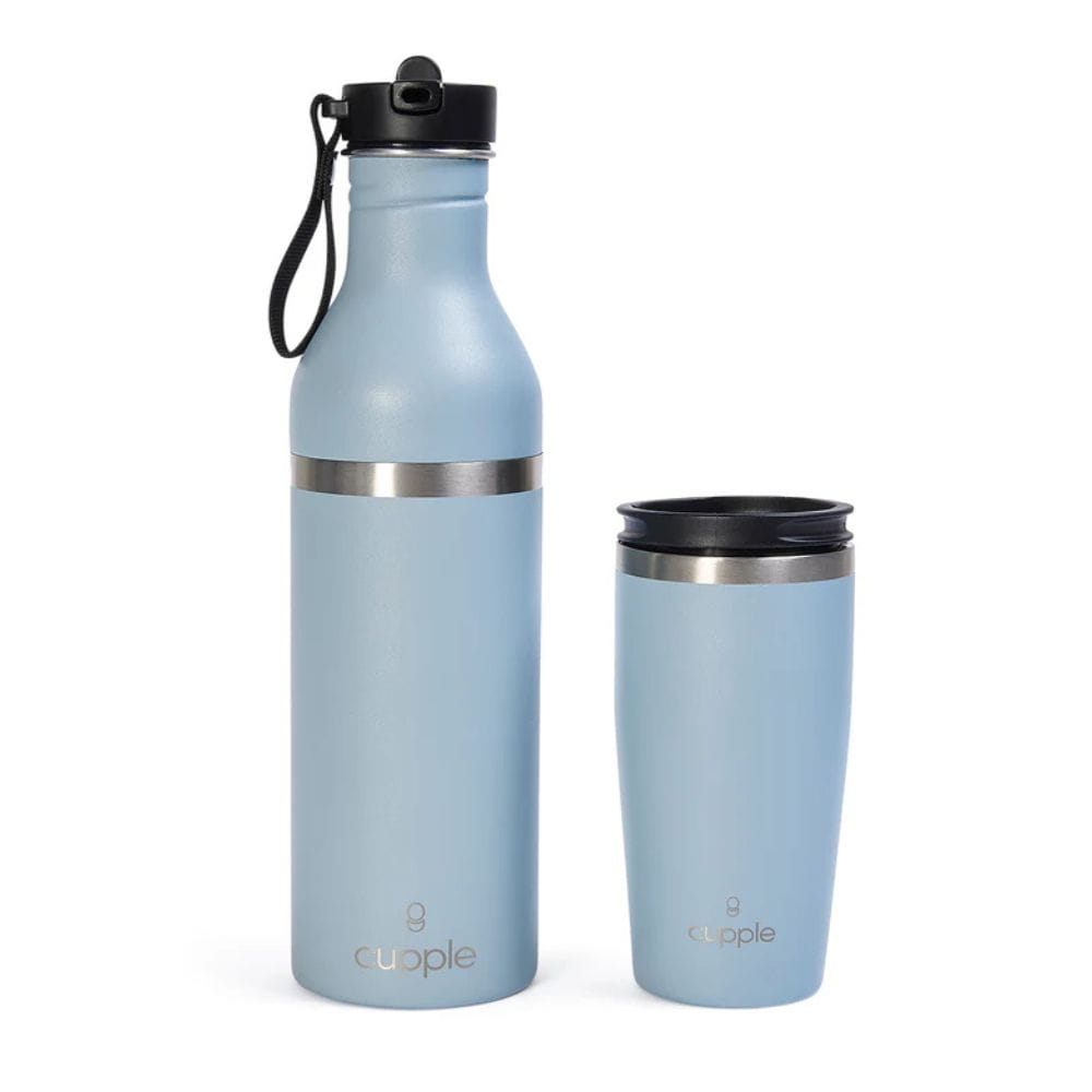 Kitchenalia Cupple Flask & Drinking Cup Arctic Blue 26848