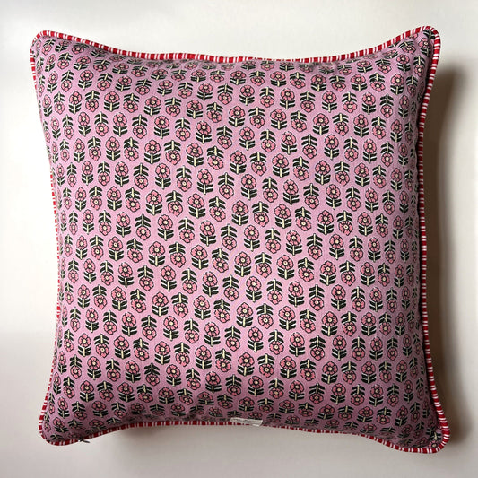 Cushions Cushion - Ditsy Pink Flowers on Powder 25693