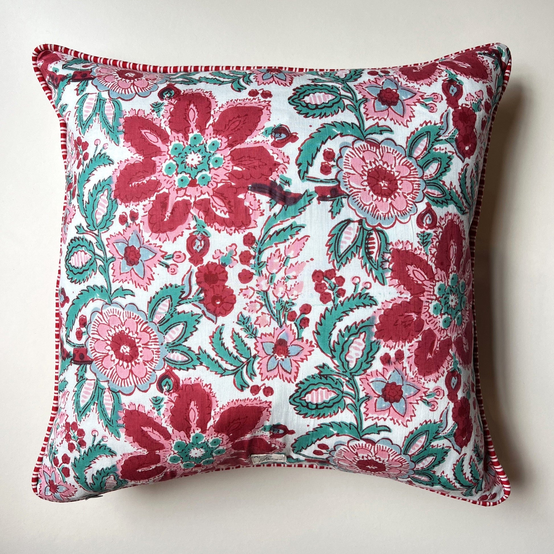 Cushions Cushion - Pinks on White 25694