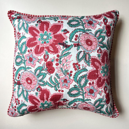 Cushions Cushion - Pinks on White 25694