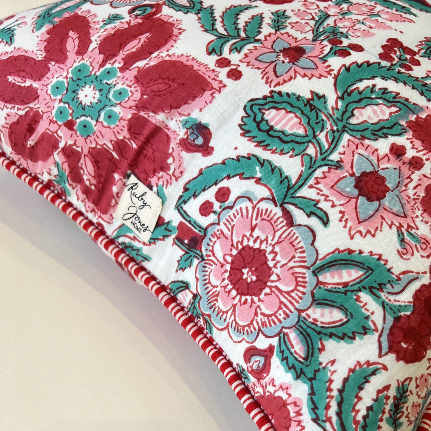 Cushions Cushion - Pinks on White 25694