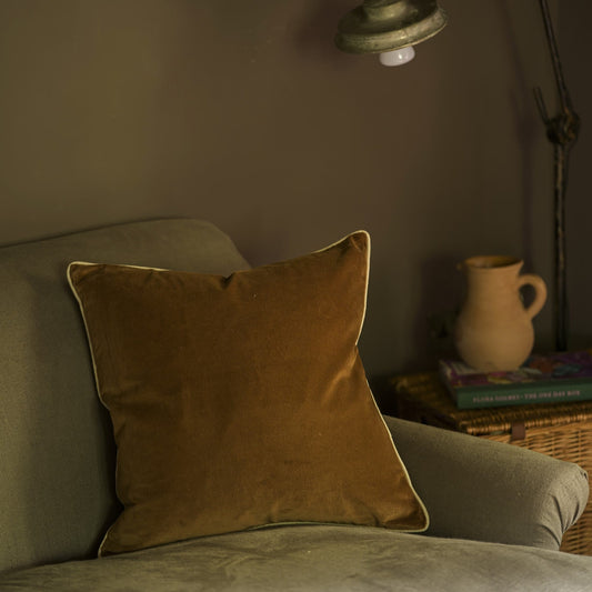 Cushions Cushion - Velvet, Ginger 50x50cm 26551
