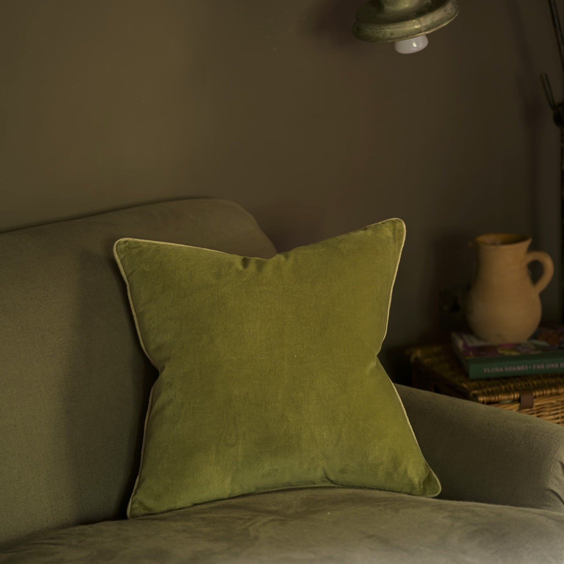 Cushions Cushion - Velvet, Lichen 50x50cm 27056