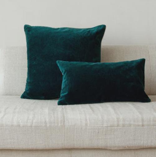 Cushions Cushion - Velvet, Pine