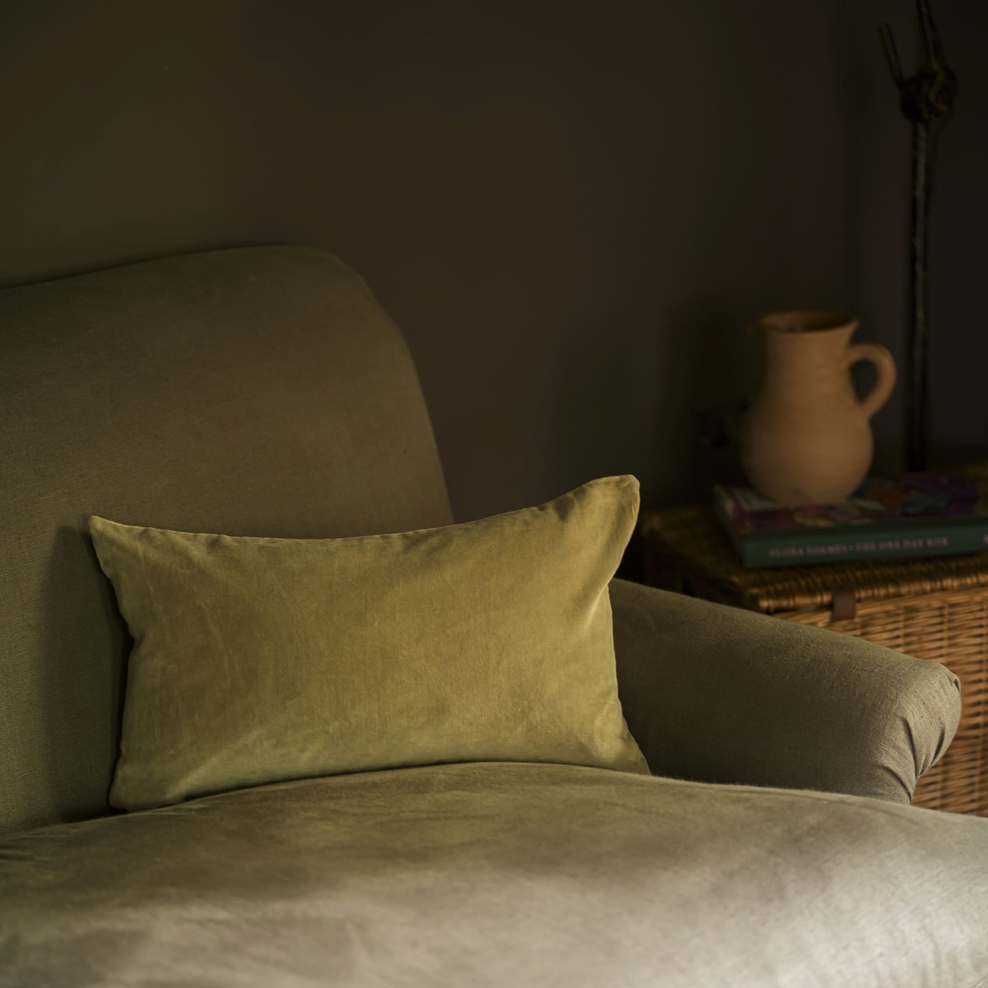 Cushions Cushion - Velvet, Taupe 30x50cm 26548