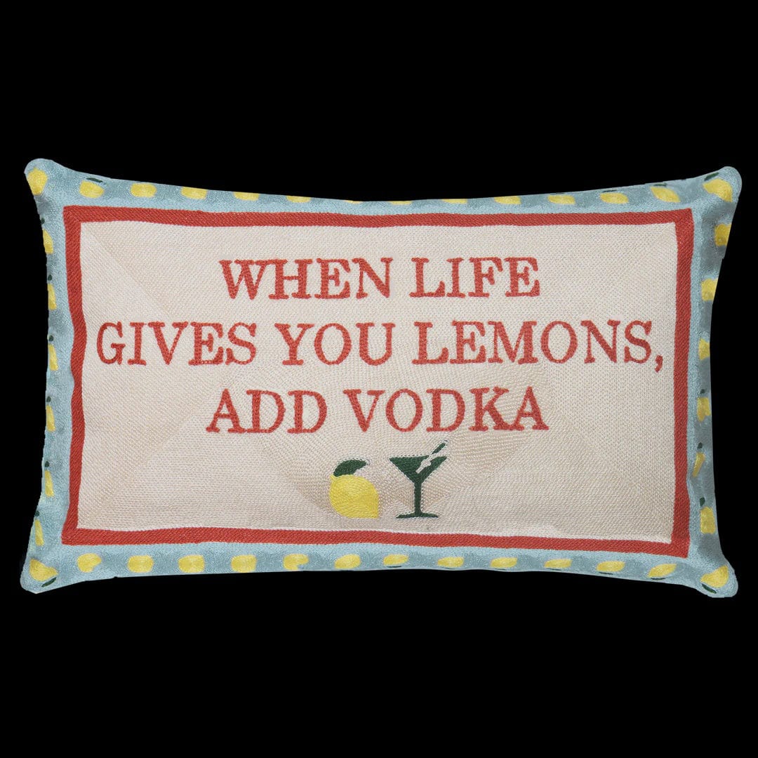 Xmas Cushion - When Life Gives You Lemons Needlepoint 23545