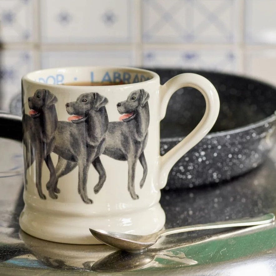 Mugs EB Black Labrador ½pt Mug 24565