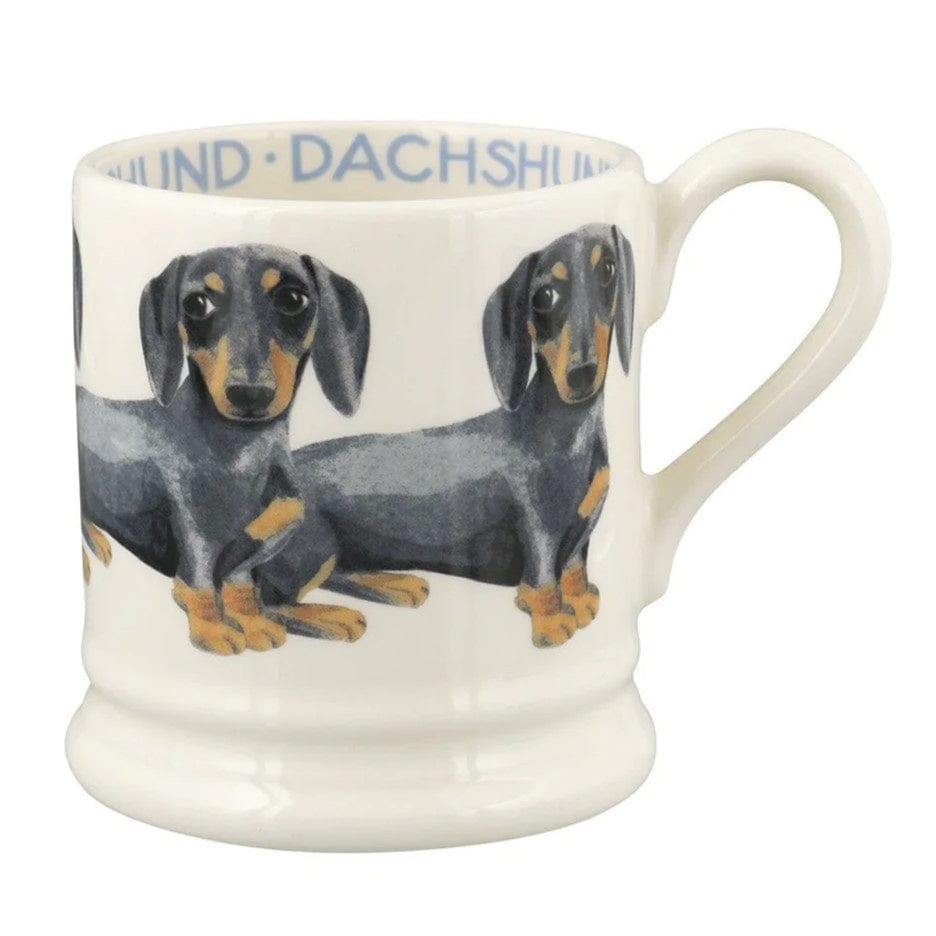 Mugs EB Black & Tan Dachshund ½pt Mug 24566