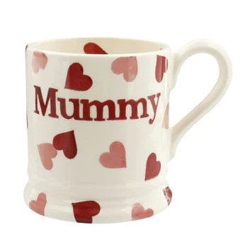 Mugs EB Pink Hearts Mummy ½pt Mug 24555