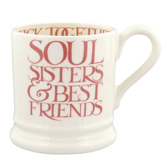 Mugs EB Pink Toast Soul Sisters ½pt Mug 24547