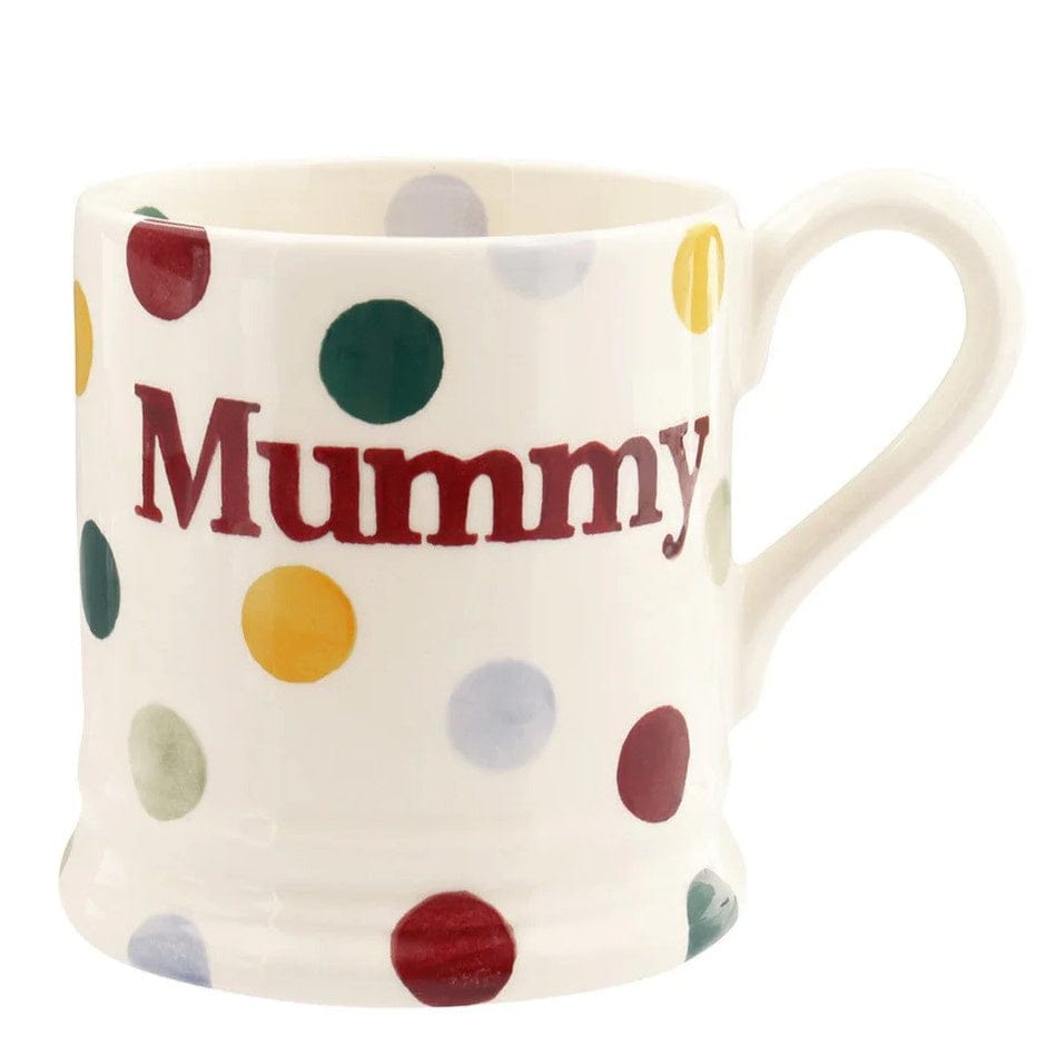 Mugs EB Polka Dot Mummy ½pt Mug 24558