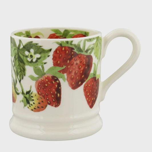 Mugs EB Strawberries ½pt Mug 24921