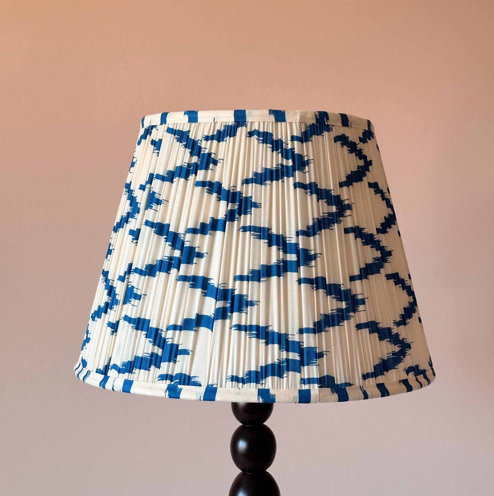 Empire Empire Lampshade - Cerulean Zig-Zag