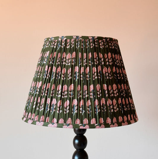 Empire Empire Lampshade - Pink Flowers on Spruce