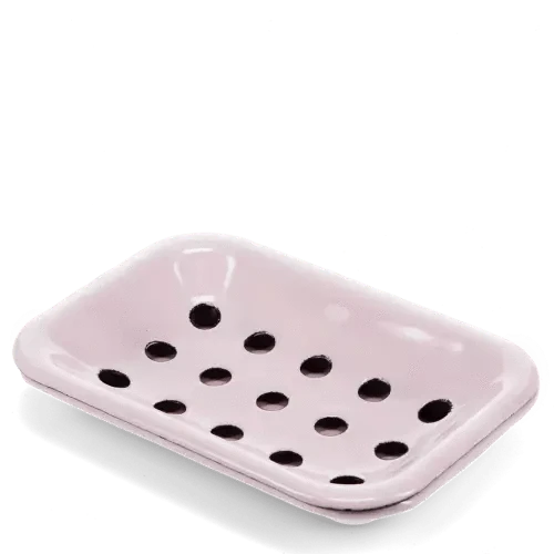 Soaps & Soap Dishes Enamel Soap Dish - Two Part