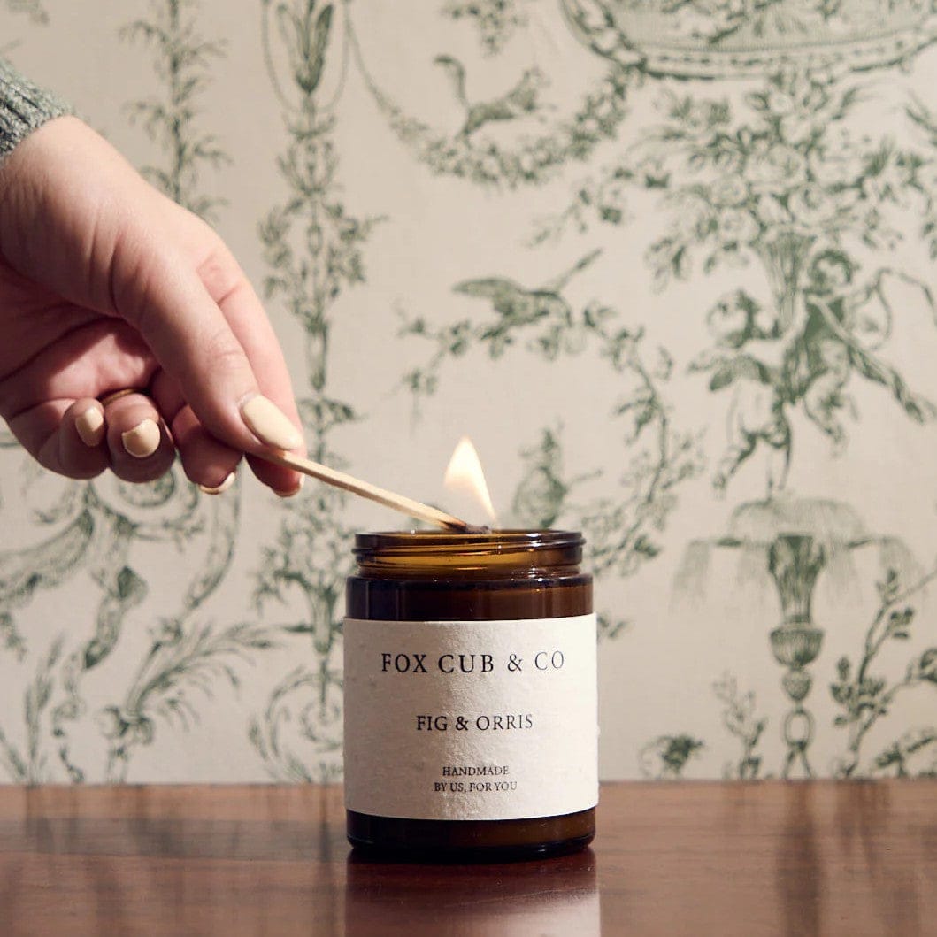 Other Candles Fox Cub & Co. Soy Candle Jar Fig & Orris 27407