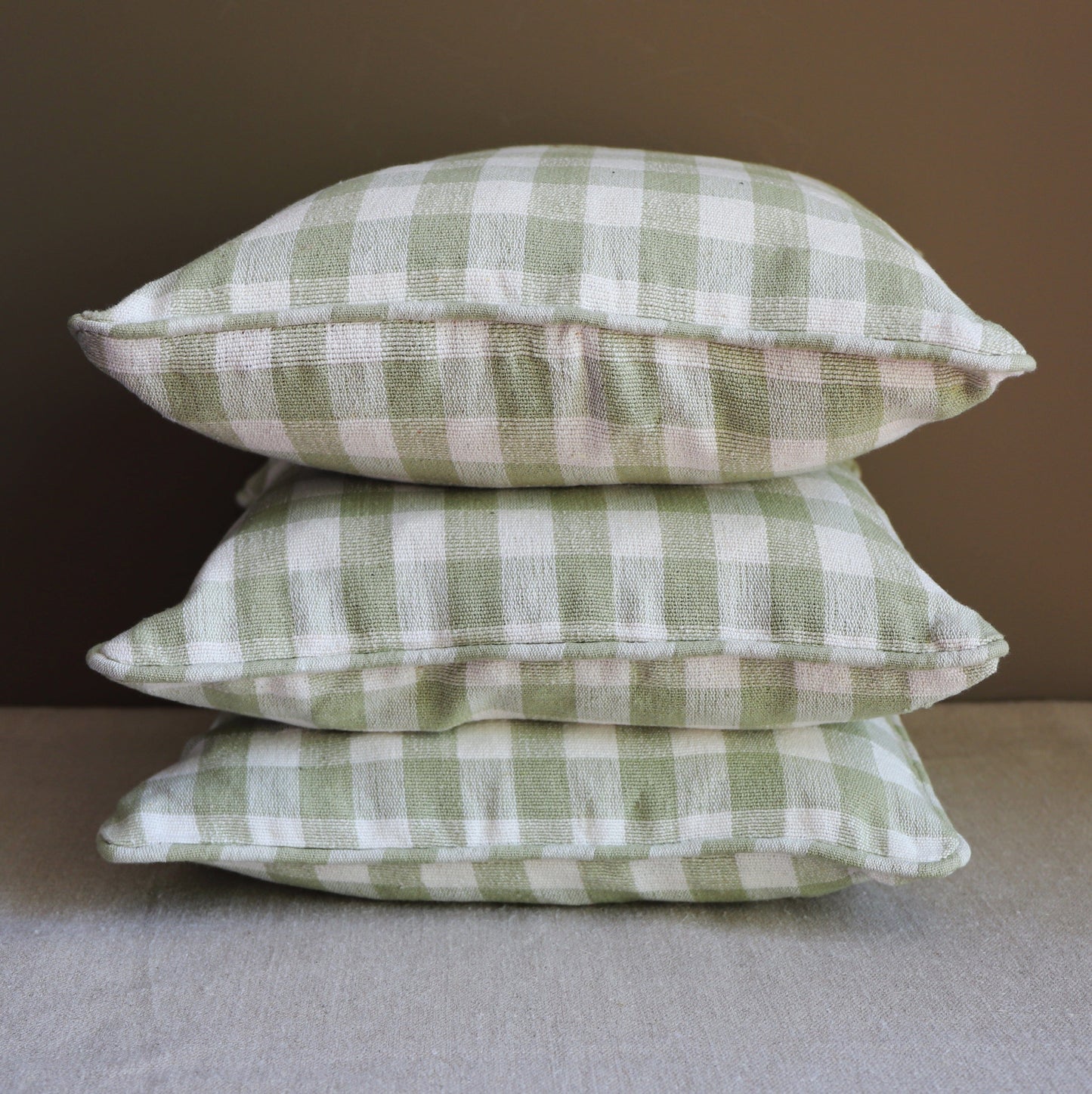 Cushions Gingham Cotton Cushion - 40x40cm