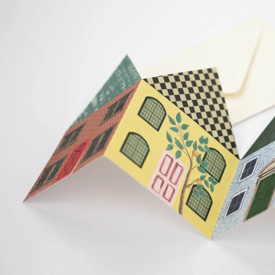 Greetings Cards & Stationery House Concertina Card 27121