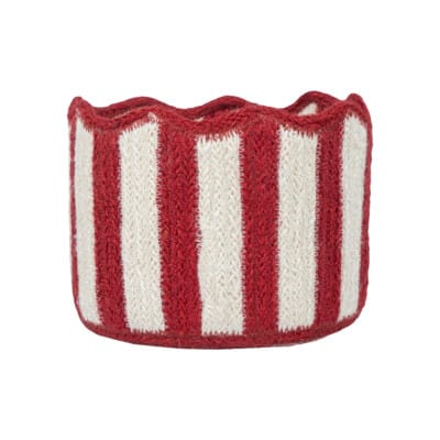 Other Baskets & Hampers Jute Tulip Basket Red 26034