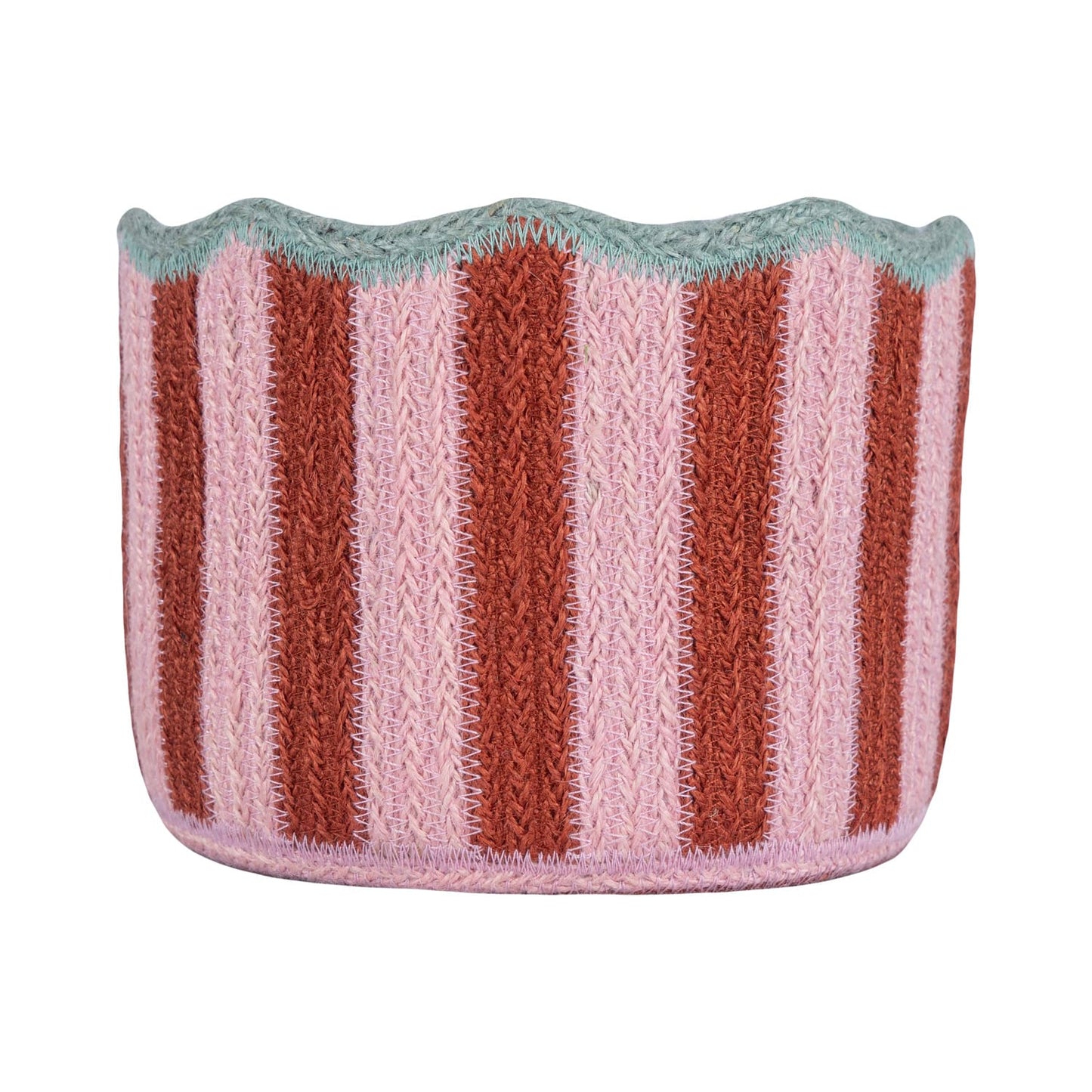 Other Baskets & Hampers Jute Tulip Basket Strawberry 26035