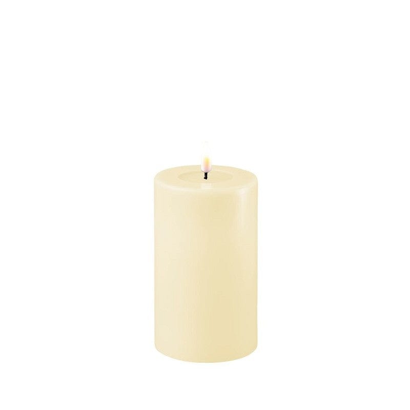 Others LED Pillar Candle D: 7.5 cm x 12.5 cm Cream 22357