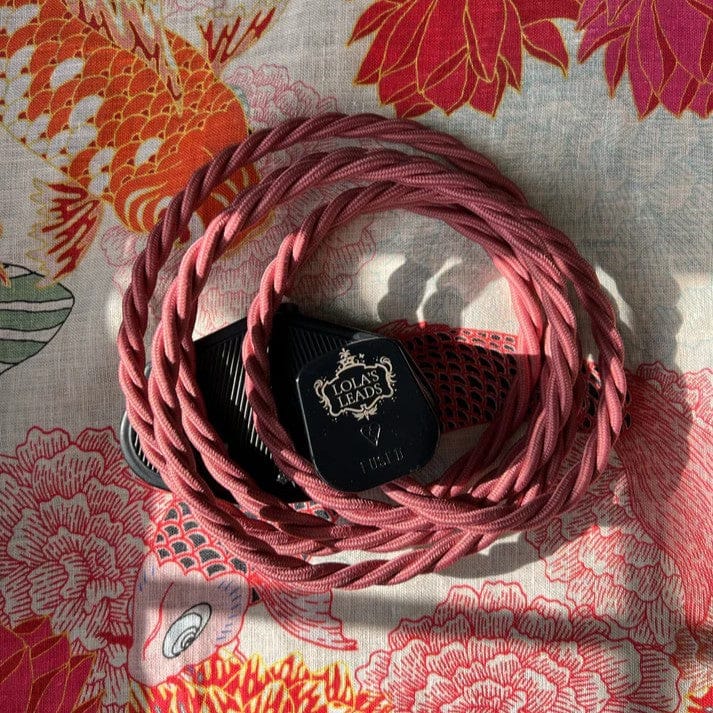 Misc Lola's Leads Fabric Extension Cable 2m / Pompadour 26150