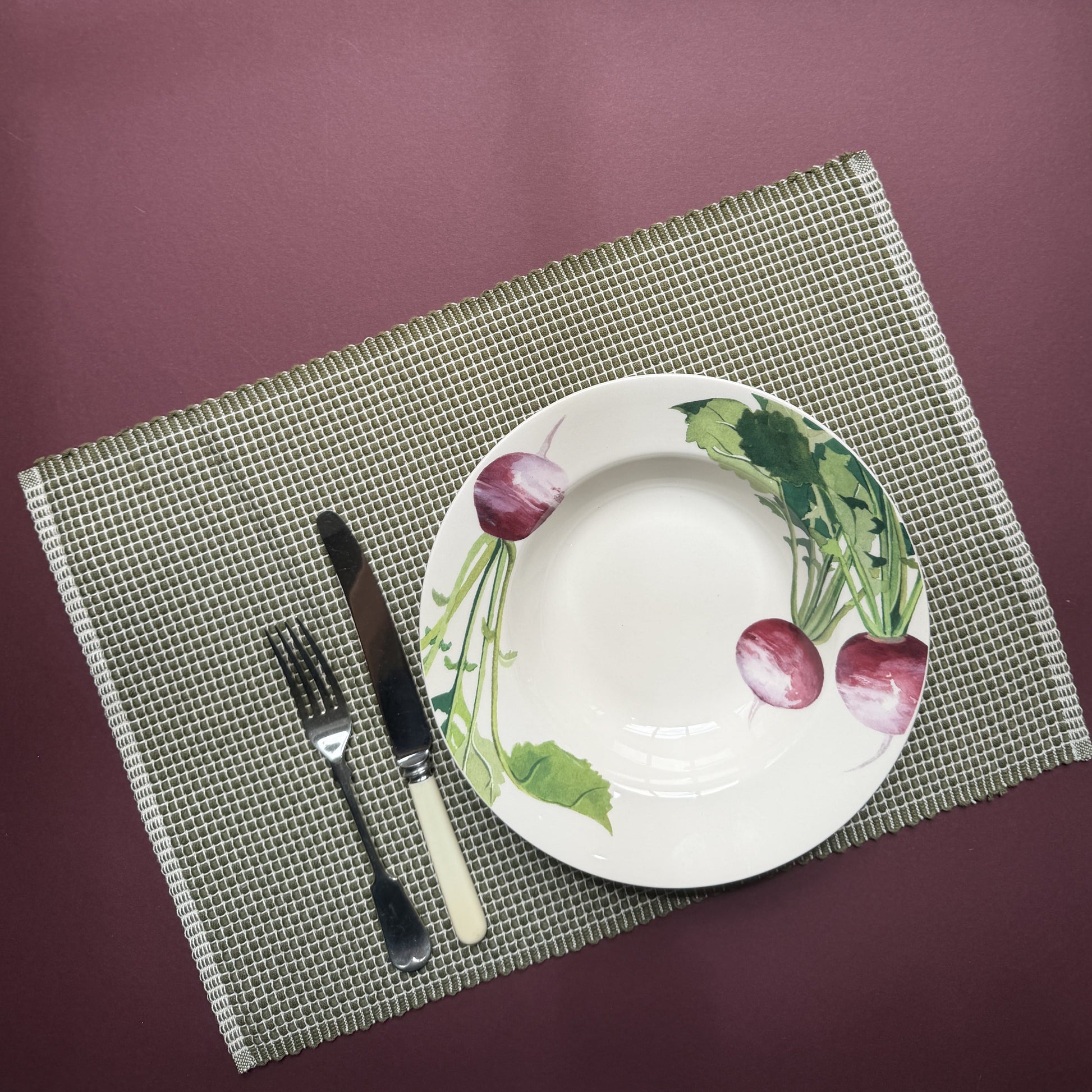 Placemats Luxury Woven Placemat Caper 27430