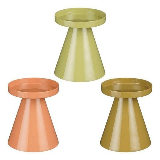 Candles Metallic Pillar Candleholder
