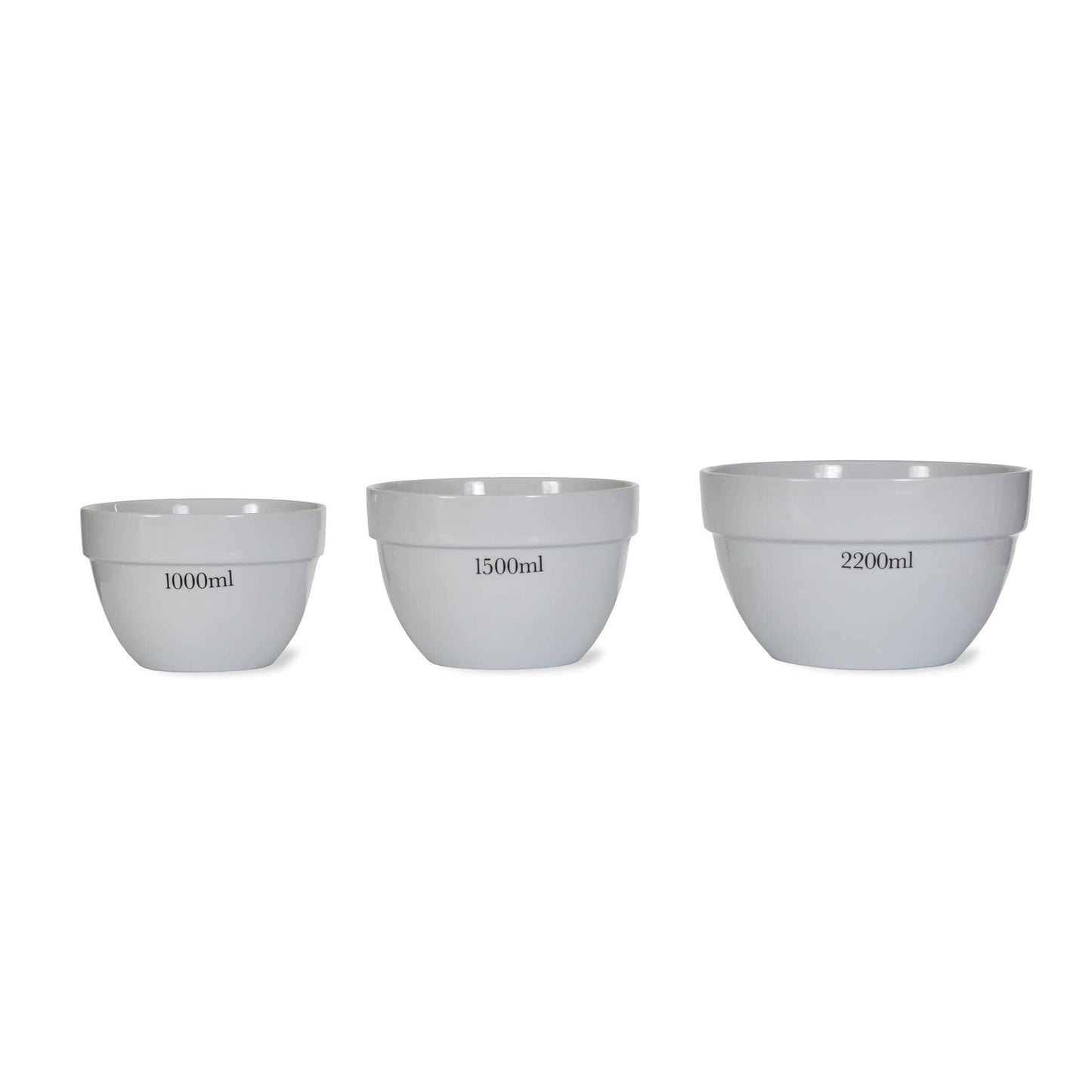 Bowls Mixing Bowls - Rialto White - Set of 3 24482