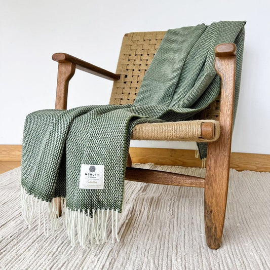 Woollen Throws Moss Throw 23776