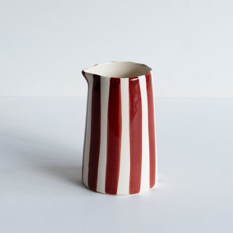 Chinaware Musango Creamer Candy Stripe / Paprika 20748