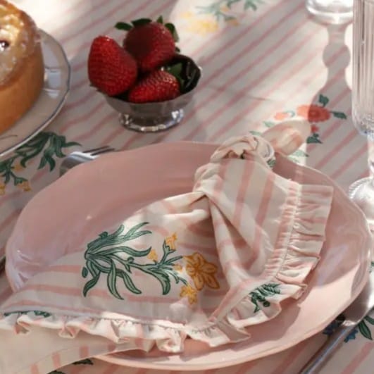 Cloth Napkins - Rose Pink - Set of 2 27896