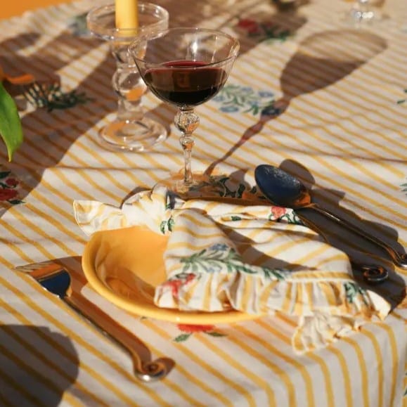 Cloth Napkins - Rose Yellow - Set of 2 27897