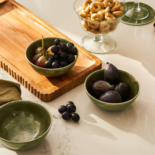 Bowls Nibbles Bowl - Alvescot - Moss Green 24476
