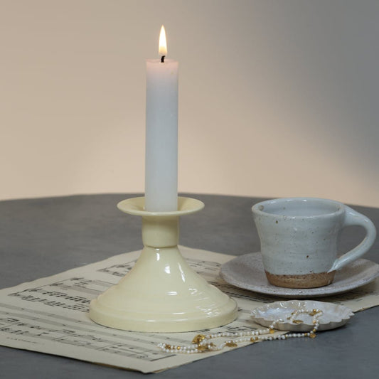 Candlesticks & Candleholders Niccolo Candlestick - Ivory 21471