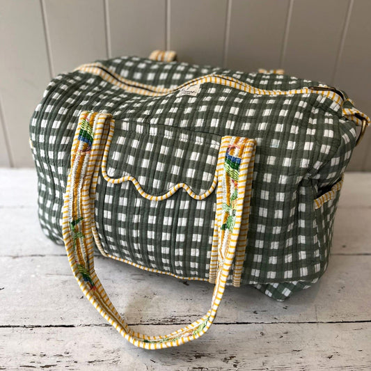 Overnighter Bags Overnighter - Sage Check 25660