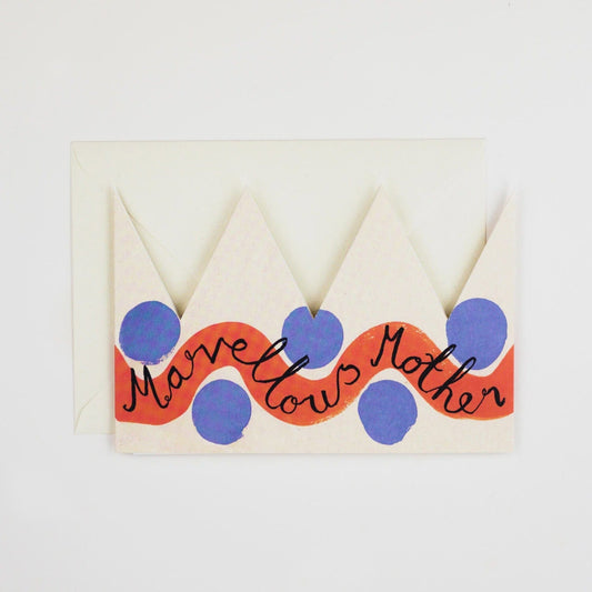 Greetings Cards & Stationery Party Crown -Marvellous Mother 25847