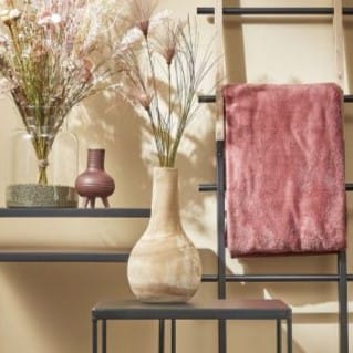Misc Pia Wooden Vase 25342