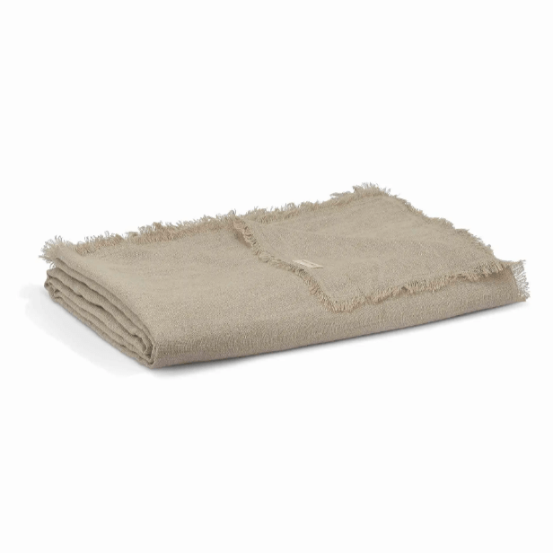 Tablecloths Plain Linen Tablecloth - Natural