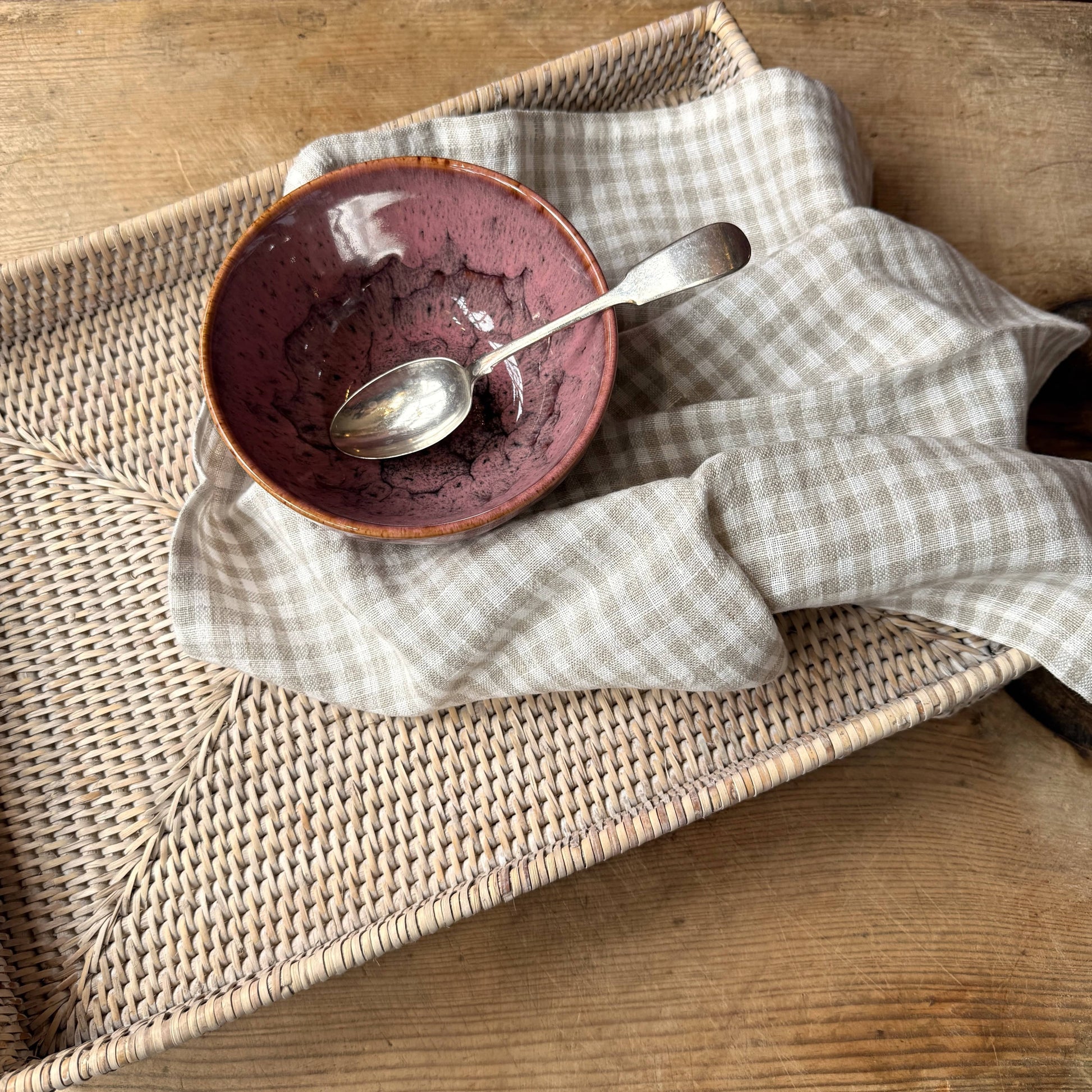 Kitchenalia Rattan Console Tray 27543